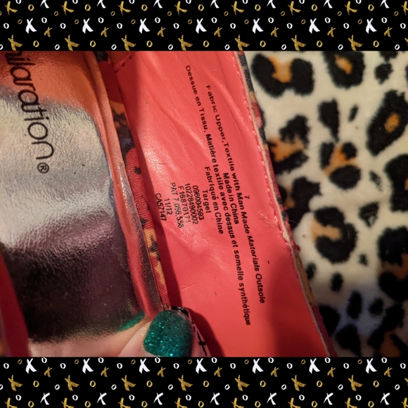 New sz 7 floral design platform heels by xhilaration - Picture 5 of 5